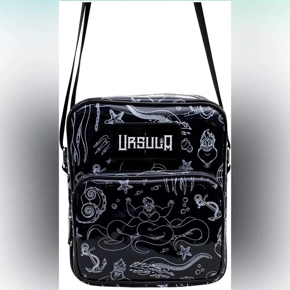 NWT Buckle-Down Disney The Little Mermaid Villain Ursula Poses Crossbody Bag - Picture 9 of 13